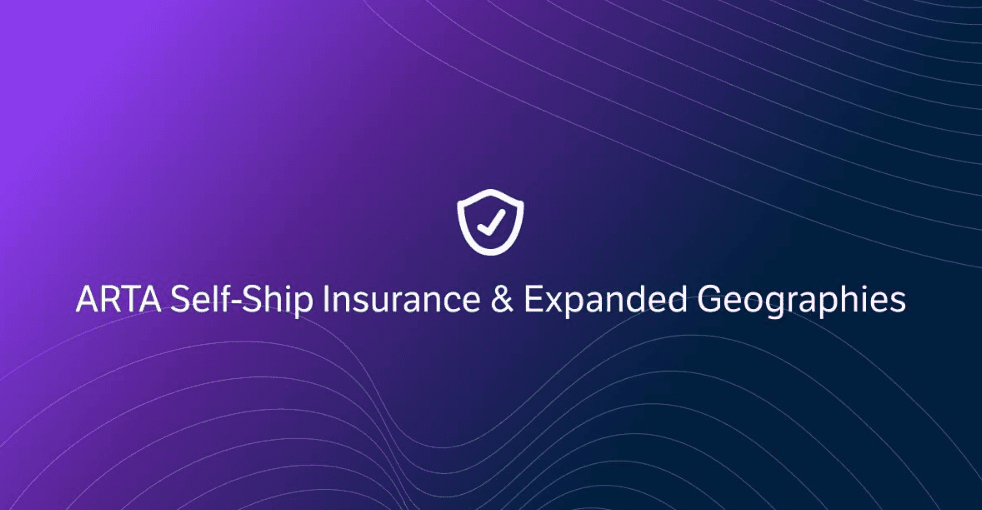 Arta last-mile insurance and expanded geographies feature card